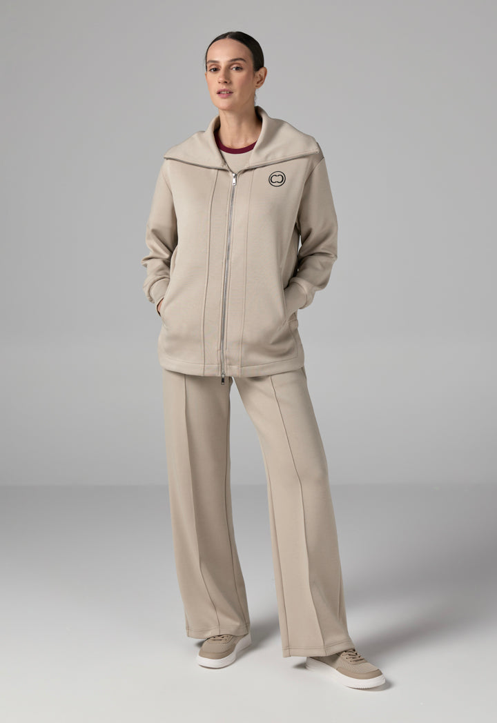 Choice Full-Zip Solid Jacket Burgundy