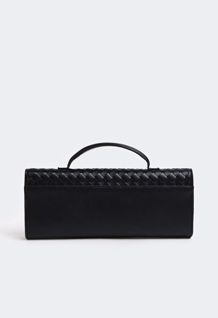 Choice Top Handle Long Clutch Black