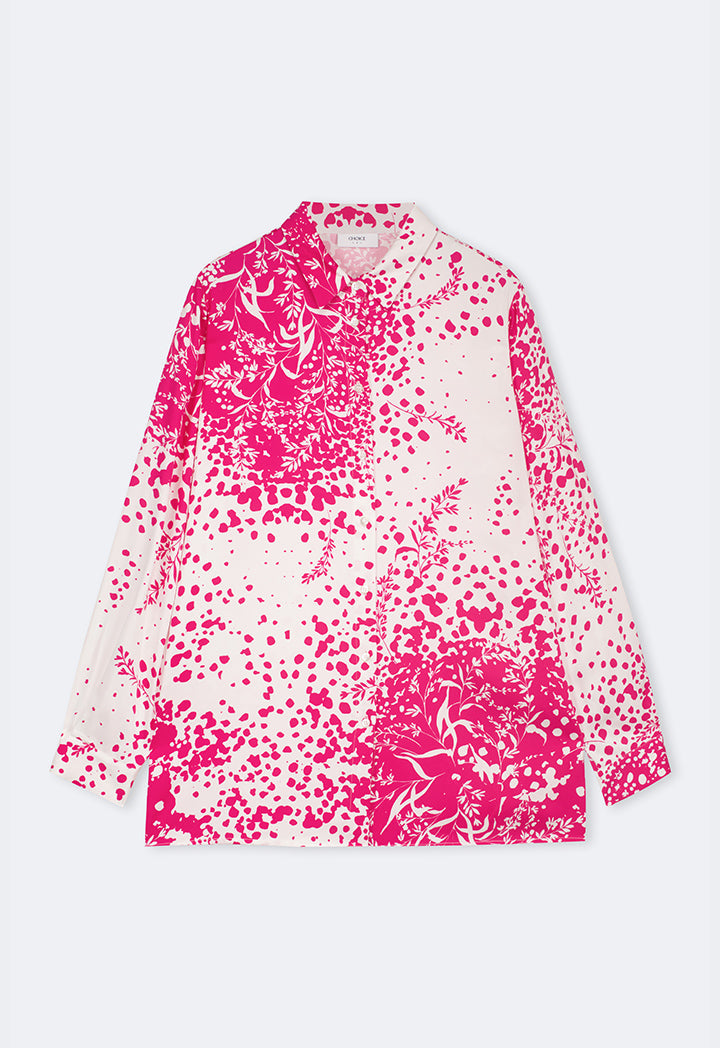Choice Floral Printed Regular Fit Shirt Multi Color