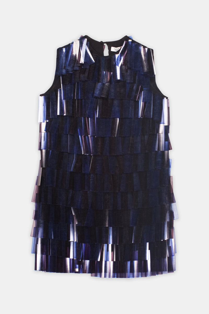 Nean Sequin Mini Dress Navy