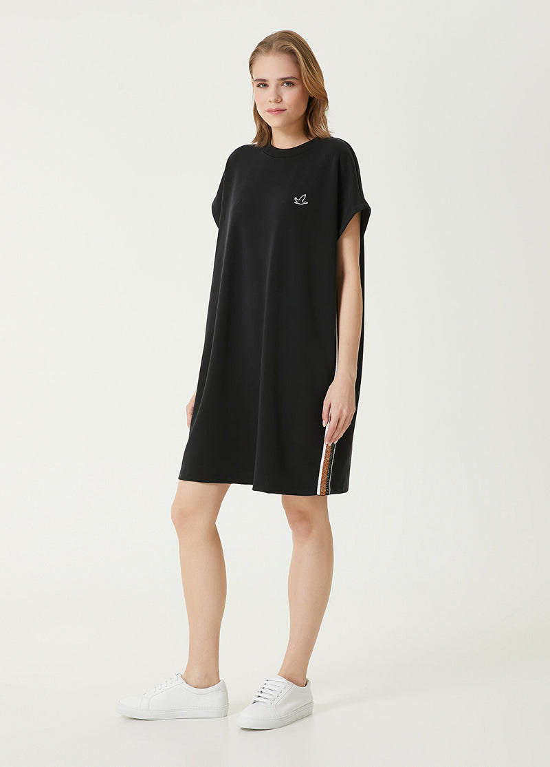 Beymen Club Sleeveless Modal Mini Dress Black