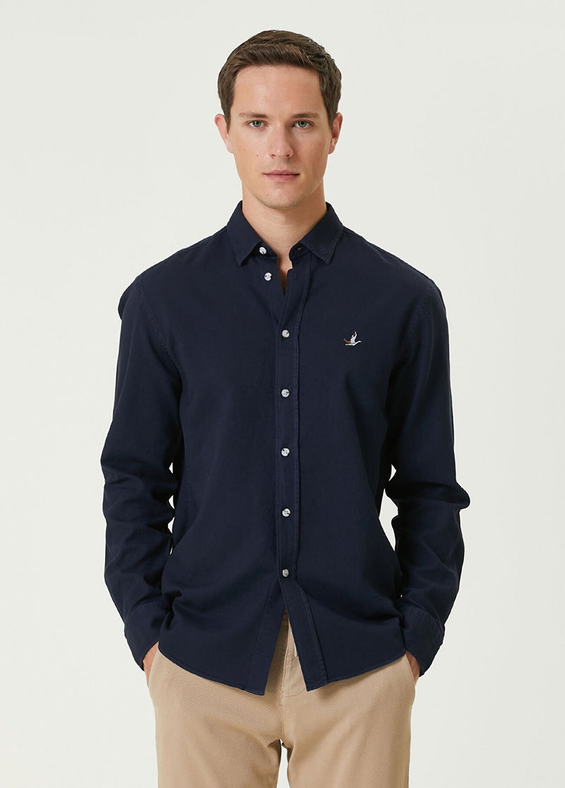 Beymen Club Men Comfort Fit Shirt Navy