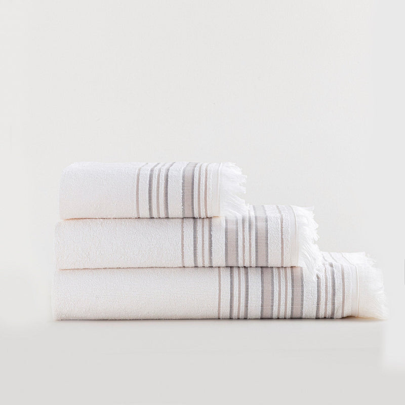 Chakra Derin Towel 50X90 Cm White