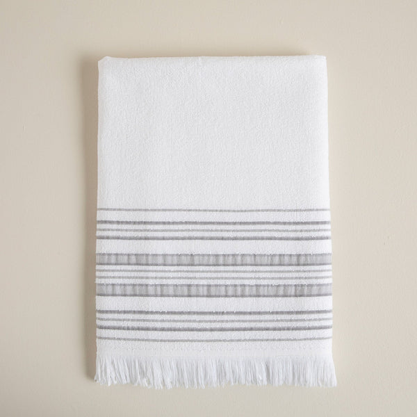 Chakra Derin Towel 100X150 Cm White