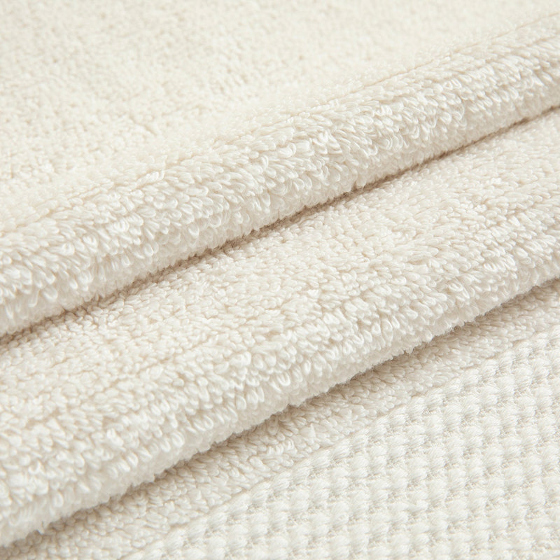 Chakra Eva Cotton Bath Towel 85X150 Cm Ecru