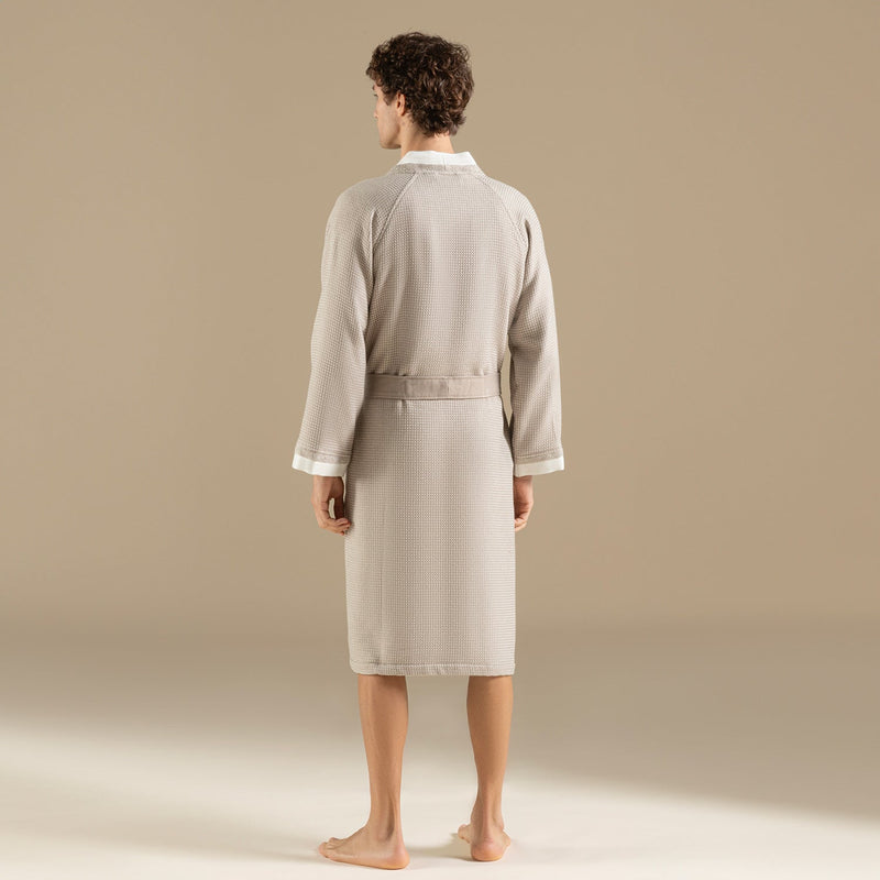 Chakra Adelina Unisex Bathrobe Natural