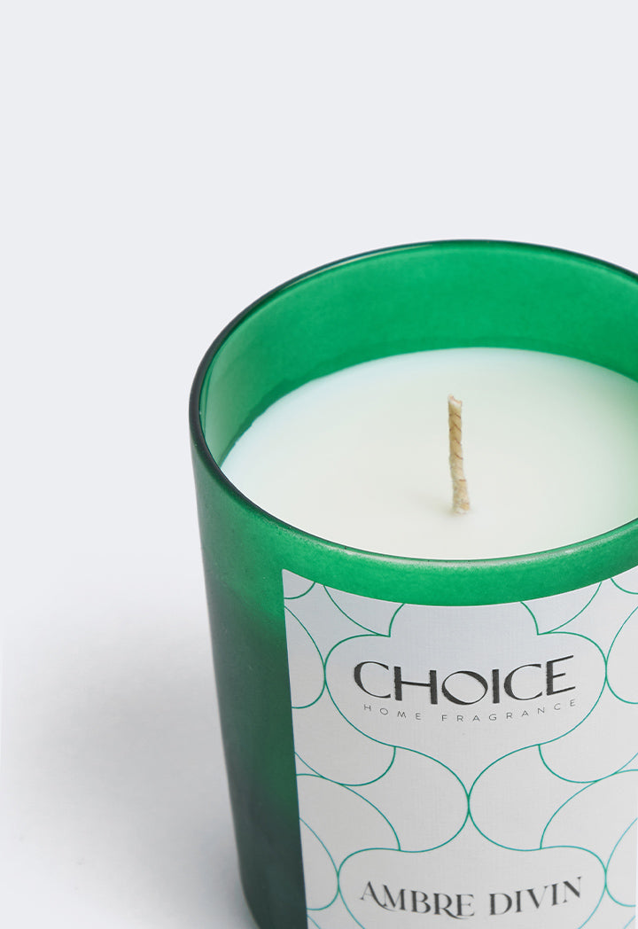 Choice Ambre Divin Candle 190Gr  Amber Divin