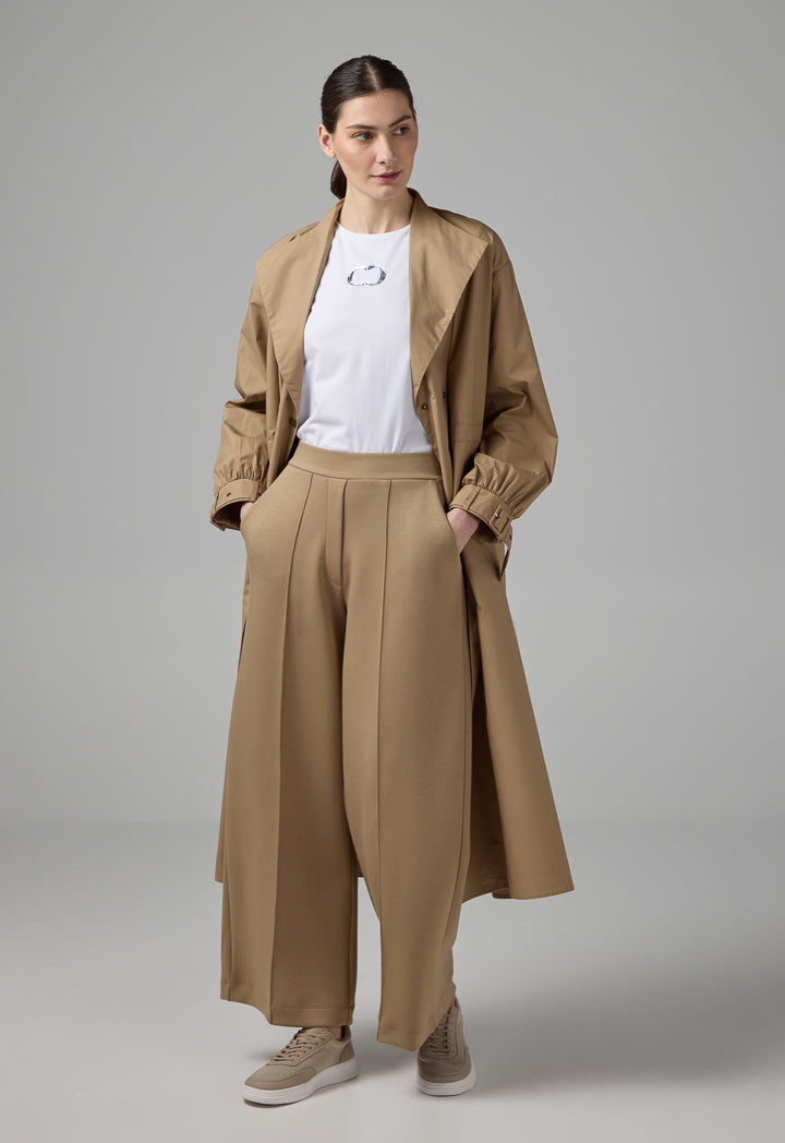Choice Long Sleeve Double Breasted Jacket Vison