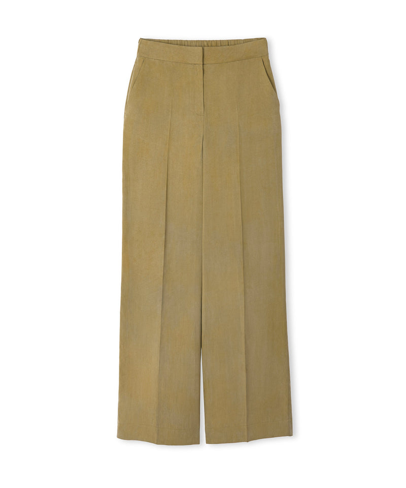 Ipekyol Wide Leg Fit Trousers Khaki