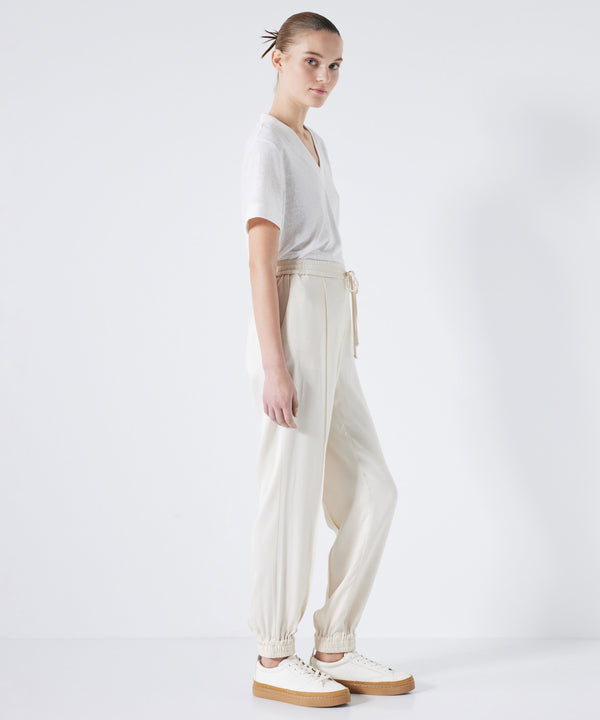 Ipekyol Linen Blend Jogger Pants Oil