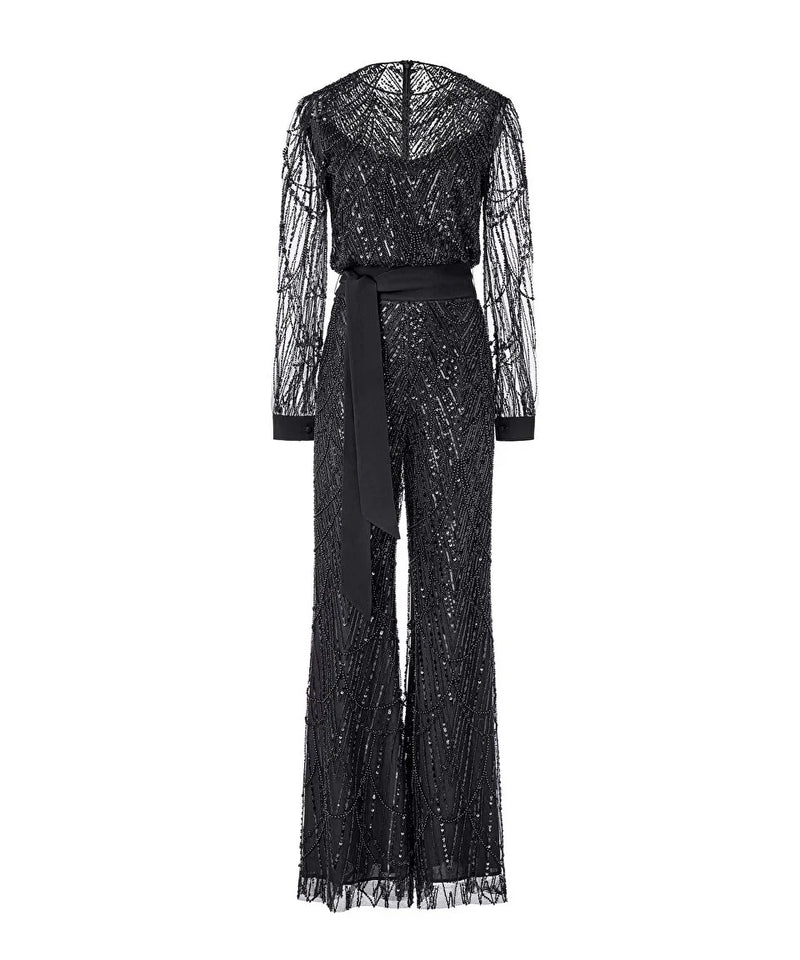 Ipekyol Embroidered Jumpsuit Black