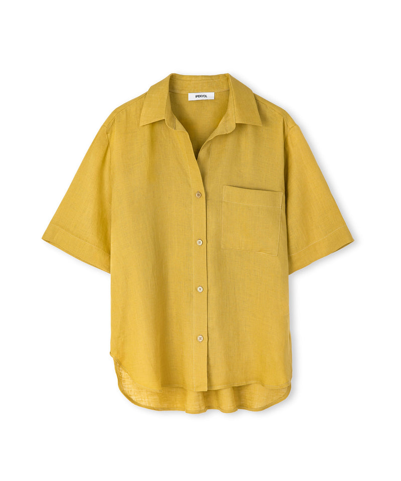 Ipekyol Linen Shirt Saffron