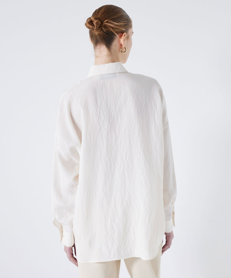 Ipekyol Oversized Shirt With Pockets Ecru