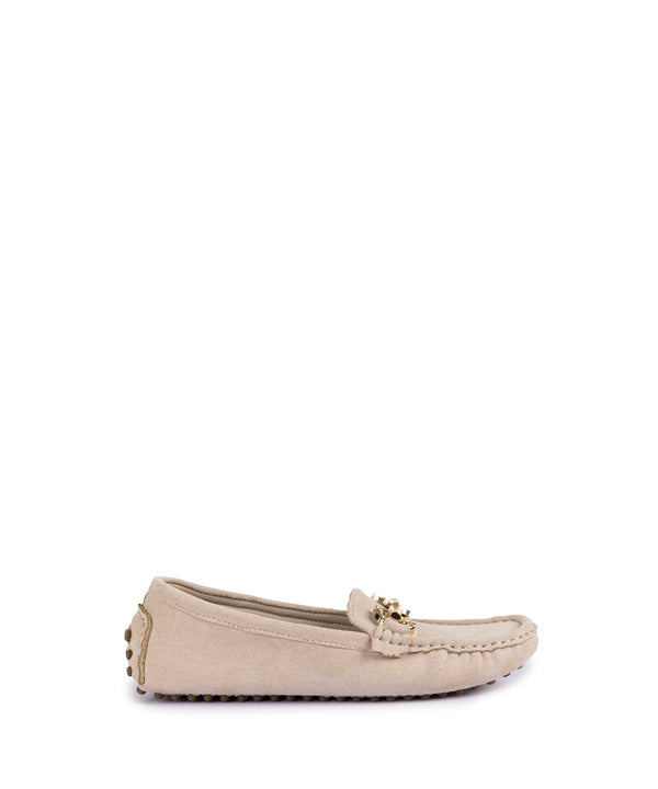 Ipekyol Loafer With Metal Buckle Beige