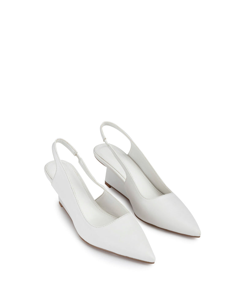 Ipekyol Sling Back Amorphous Heeled Shoes White