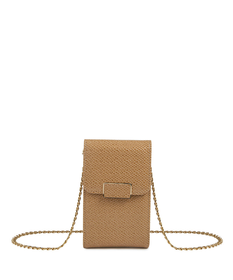 Ipekyol Shiny Textured Bag Beige