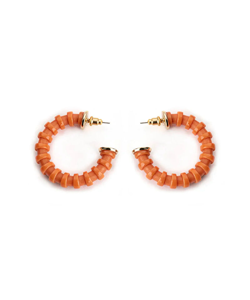 Ipekyol Hoop Earrings Orange