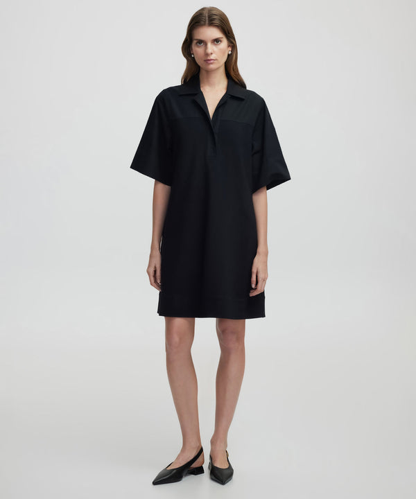 Ipekyol Fabric Mix Dress Black