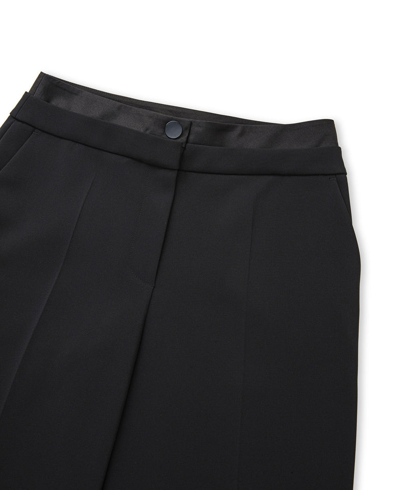 Ipekyol Fabric Mix Trousers Black