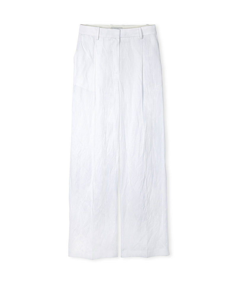 Ipekyol Wide Leg Fit Pocketed Trousers White