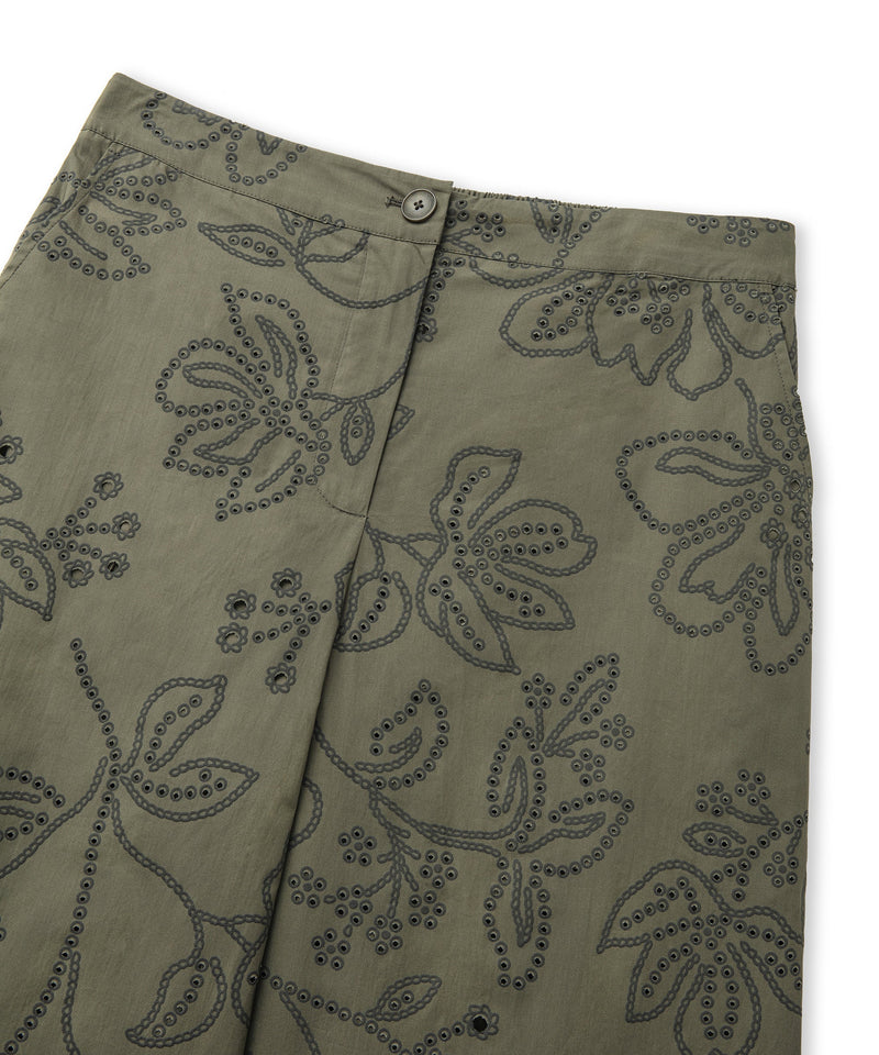 Ipekyol Scallop Trousers Khaki