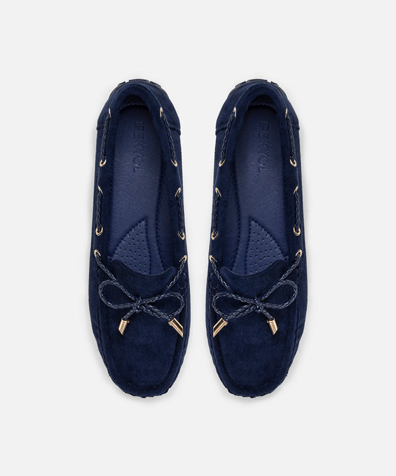 Ipekyol Bow Loafers Navy