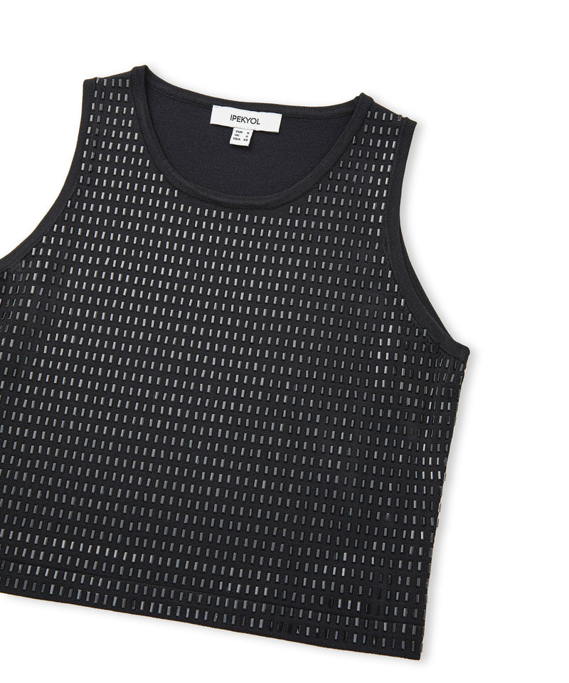 Ipekyol Hotfix Printed Knitwear Black