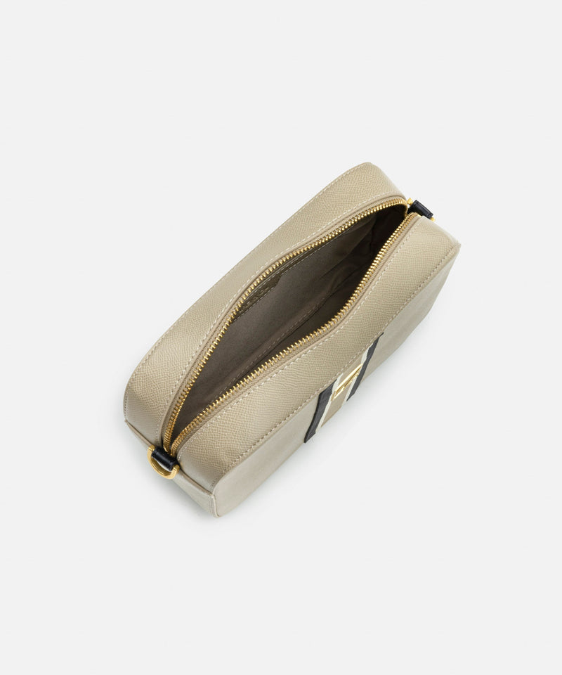 Ipekyol Contrast Striped Bag Beige