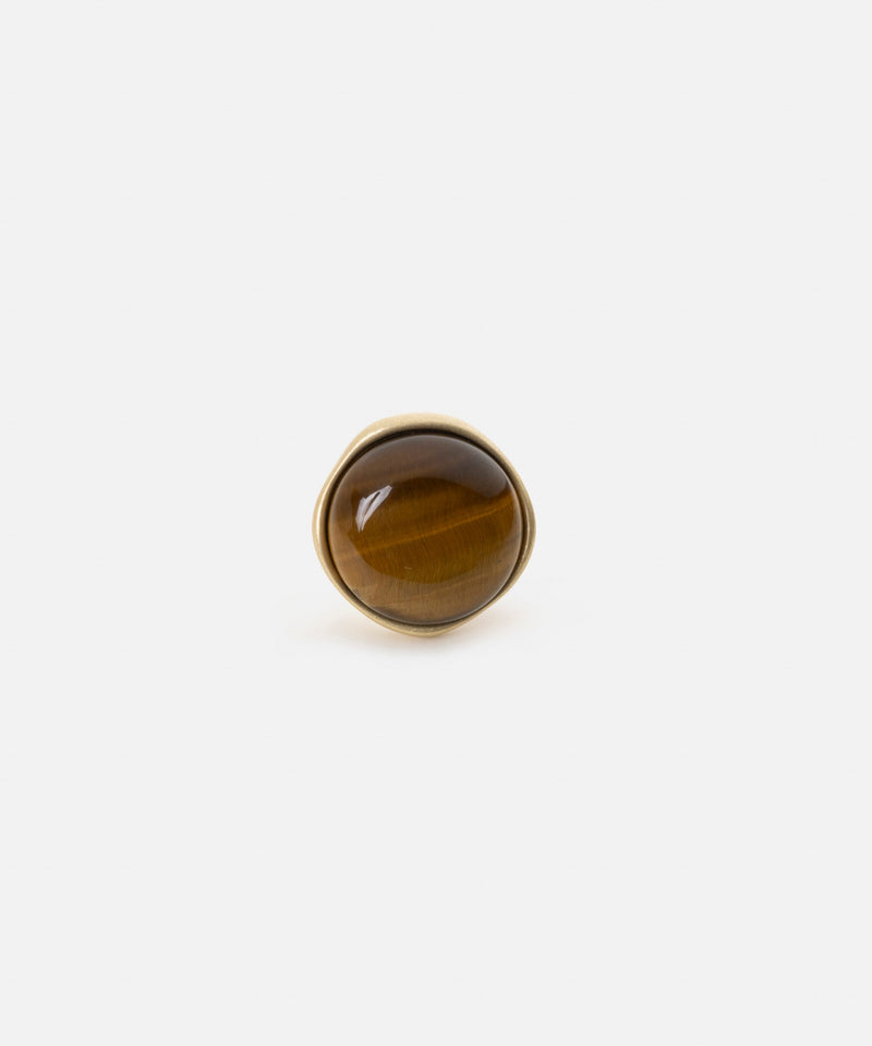 Ipekyol Metal Ring With Stones Gold