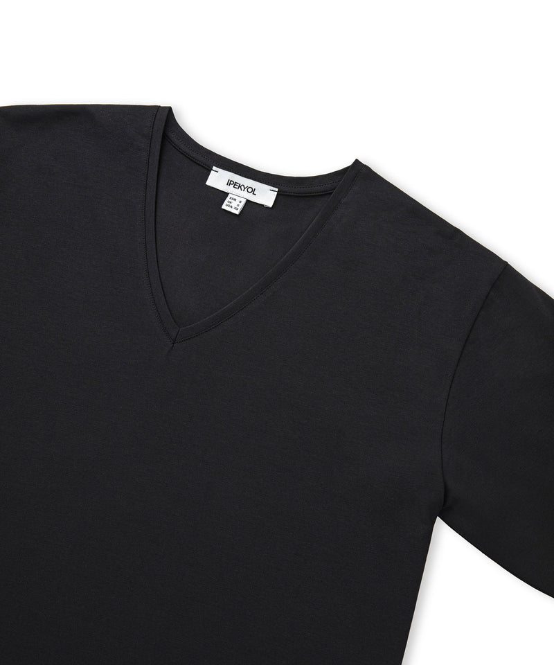 Ipekyol V-Neck T-Shirt Black