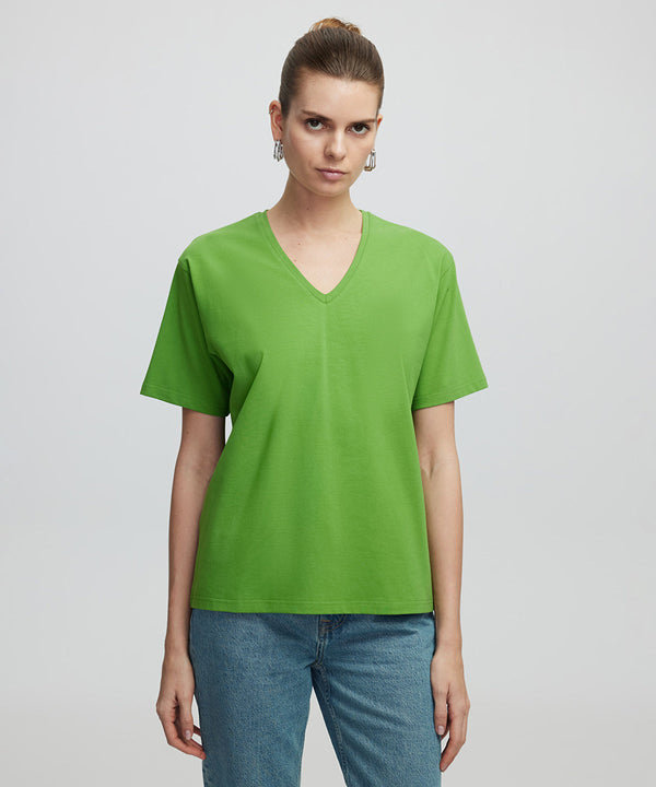 Ipekyol V-Neck T-Shirt Green