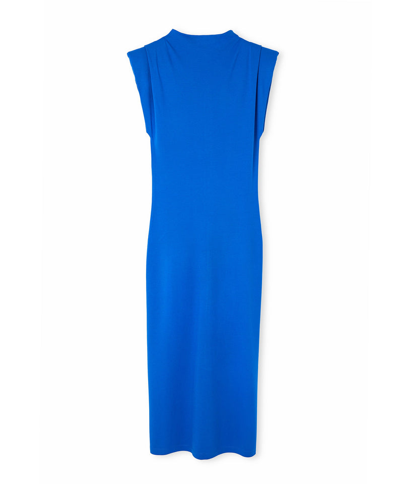 Ipekyol Padded Midi Dress Blue