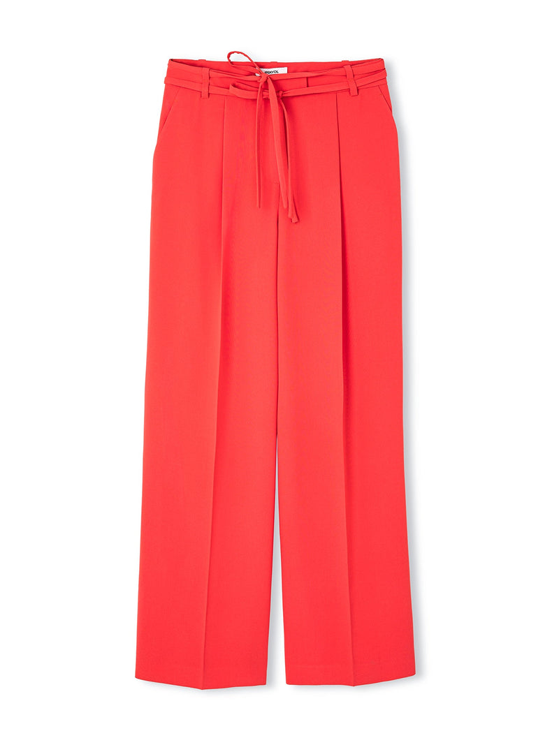 Ipekyol Double Belted Darted Trousers Coral