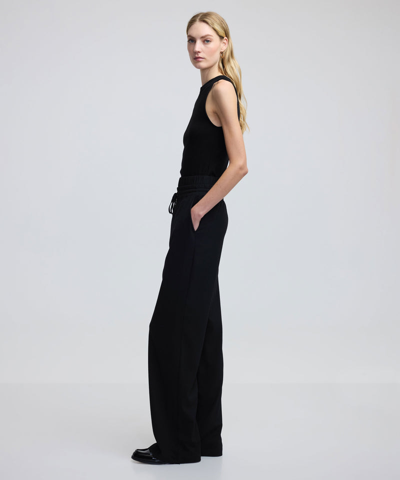 Ipekyol Elastic Waist Pants Black