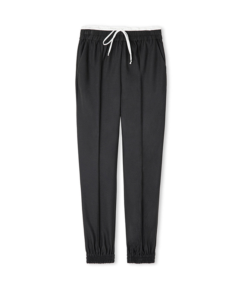 Ipekyol Contrast Waist Joggers Black