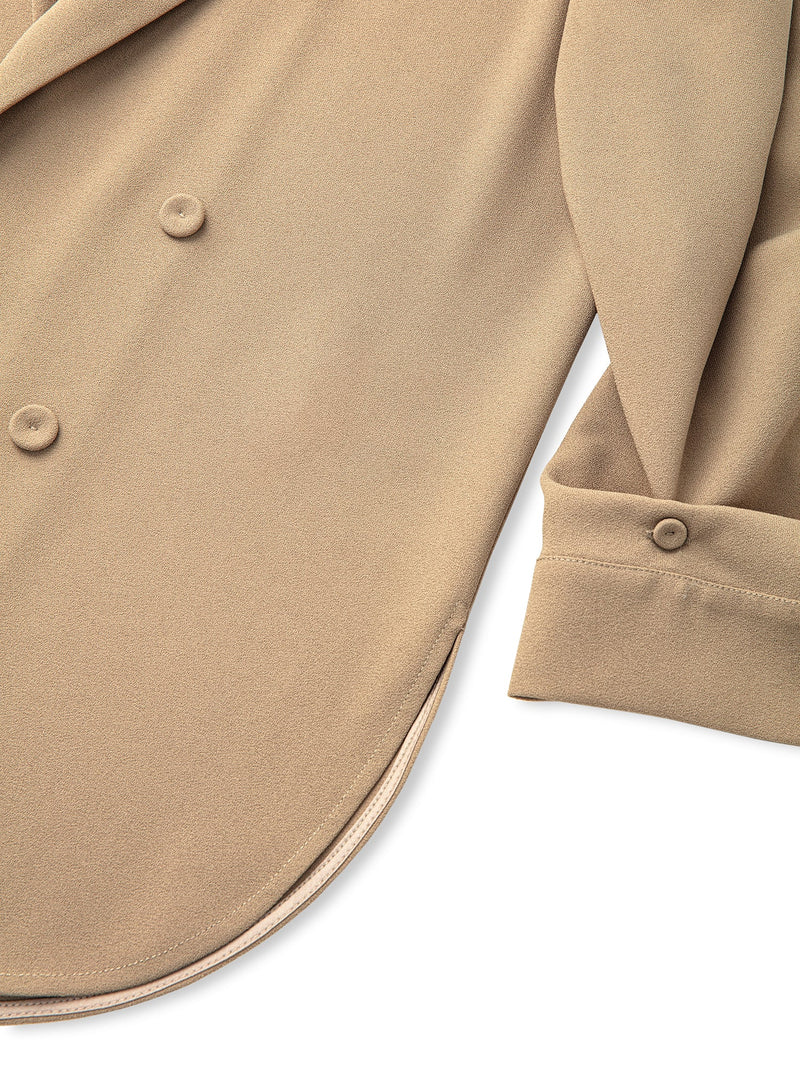 Ipekyol Jacket With Button Accessories Khaki