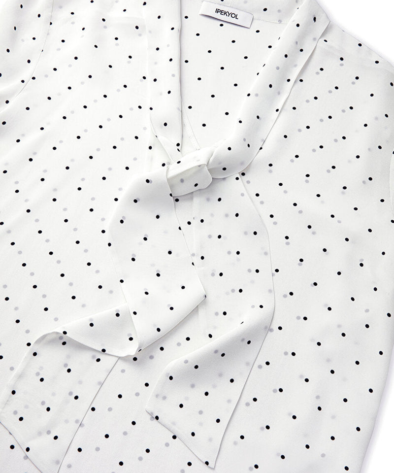 Ipekyol Polka Dot Pattern Blouse Off White