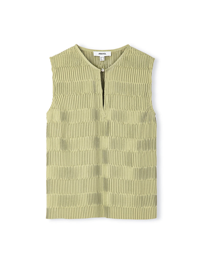 Ipekyol Contrast Effect Blouse Light Khaki