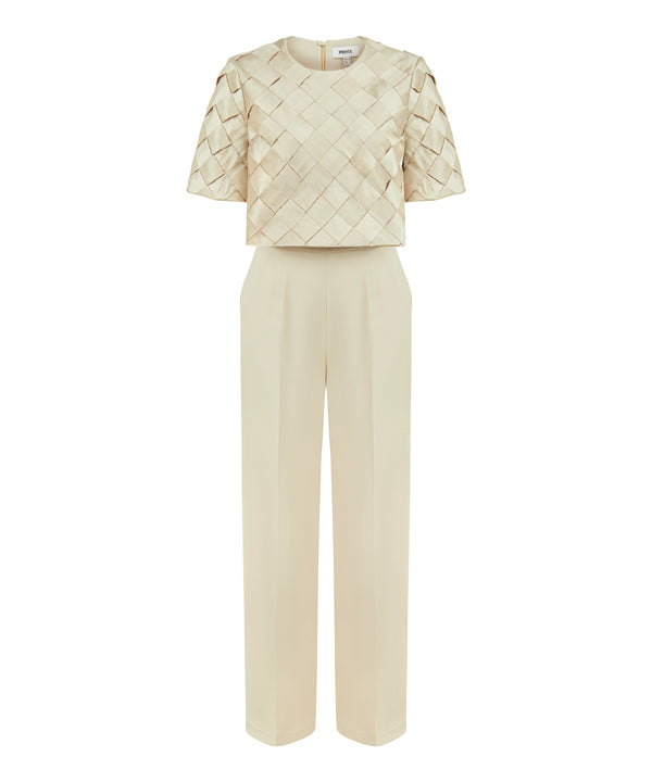 Ipekyol Detailed Top Jumpsuit Natural