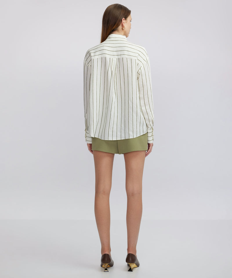 Ipekyol Striped Shirt Oil