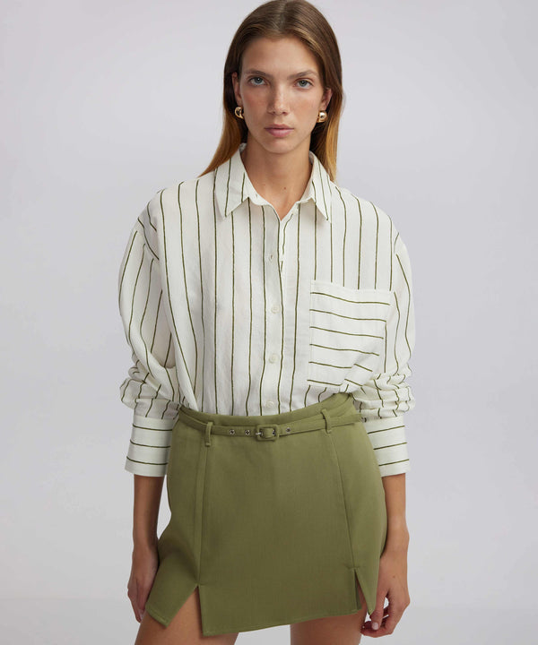 Ipekyol Striped Shirt Oil