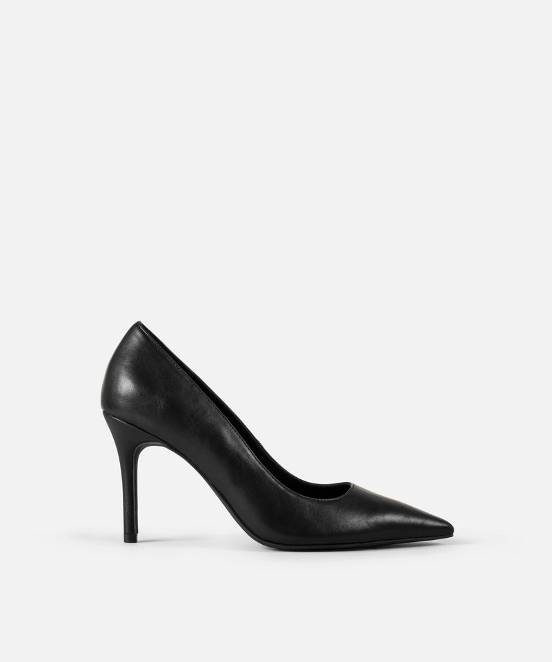 Ipekyol Leather Look High Heels Black