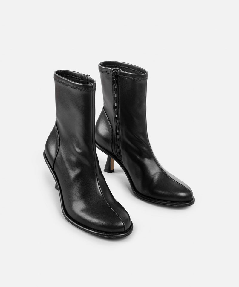 Ipekyol Amorphous Heeled Boots Black