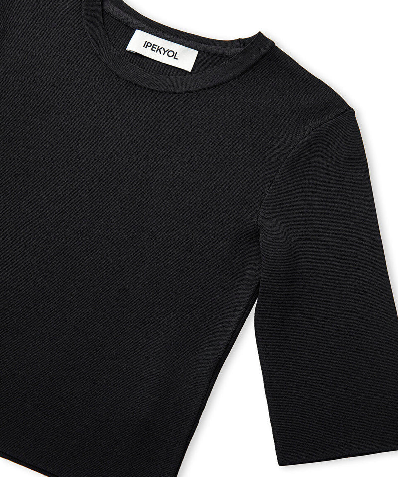 Ipekyol Round Neck Basic Knitwear Black