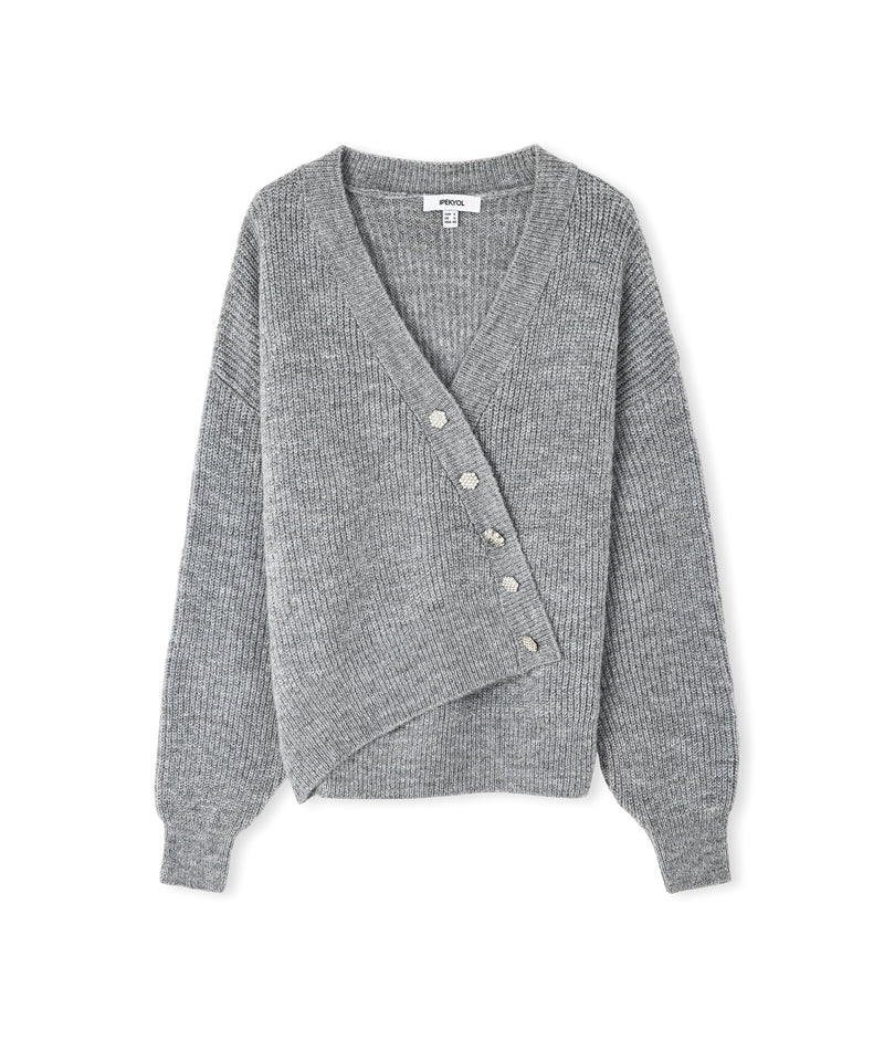 Ipekyol Cardigan With Mixed Button Accessories Grey