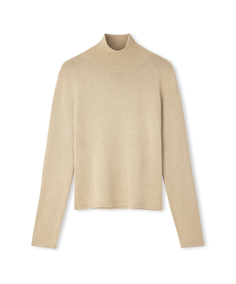 Ipekyol Shiny Thread Knitwear Gold