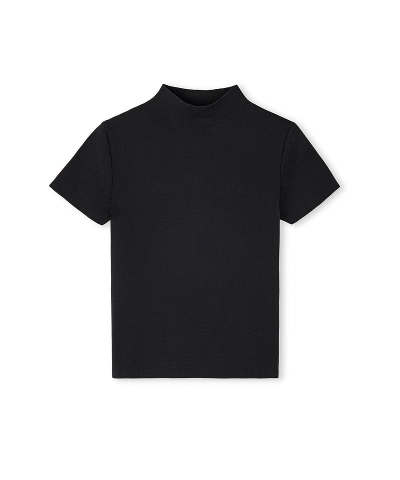 Ipekyol Short Sleeve Basic Knitwear Black