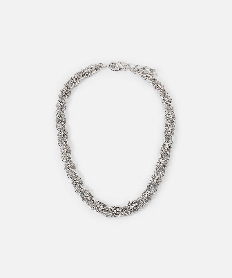 Ipekyol Interlocking Chain Necklace Silver