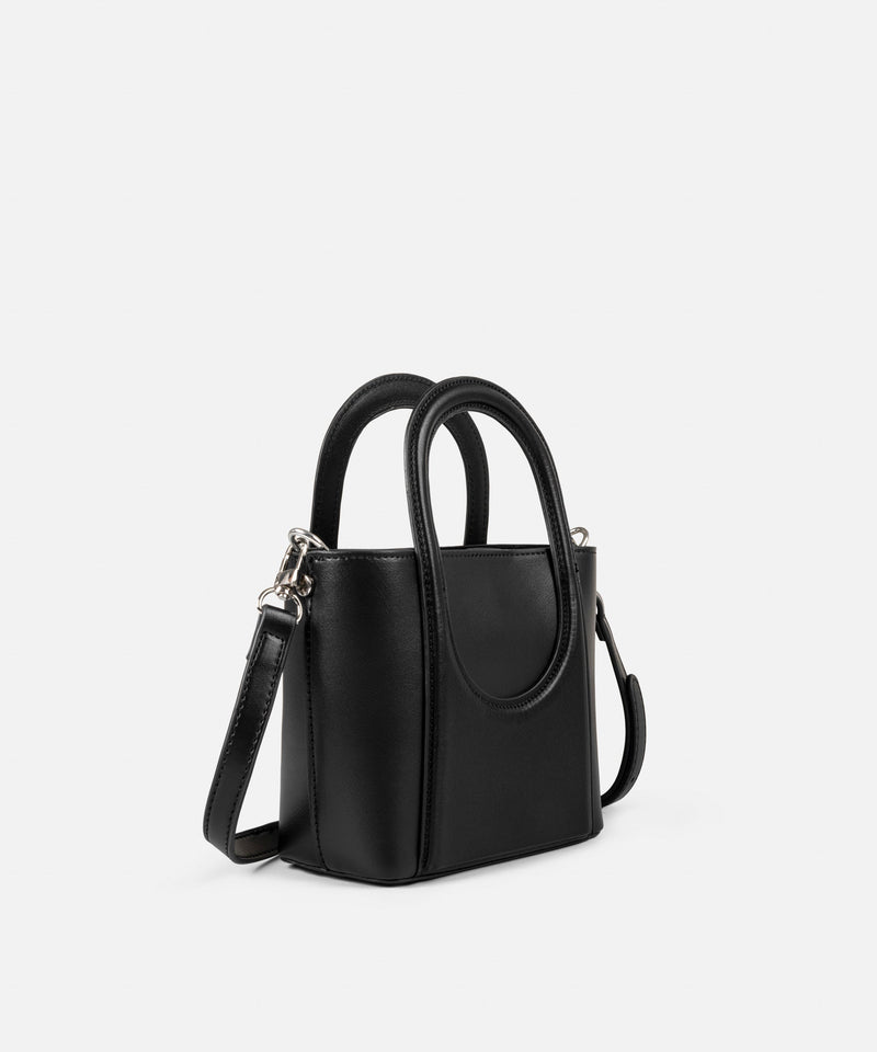 Ipekyol Leather Look Mini Bag Black