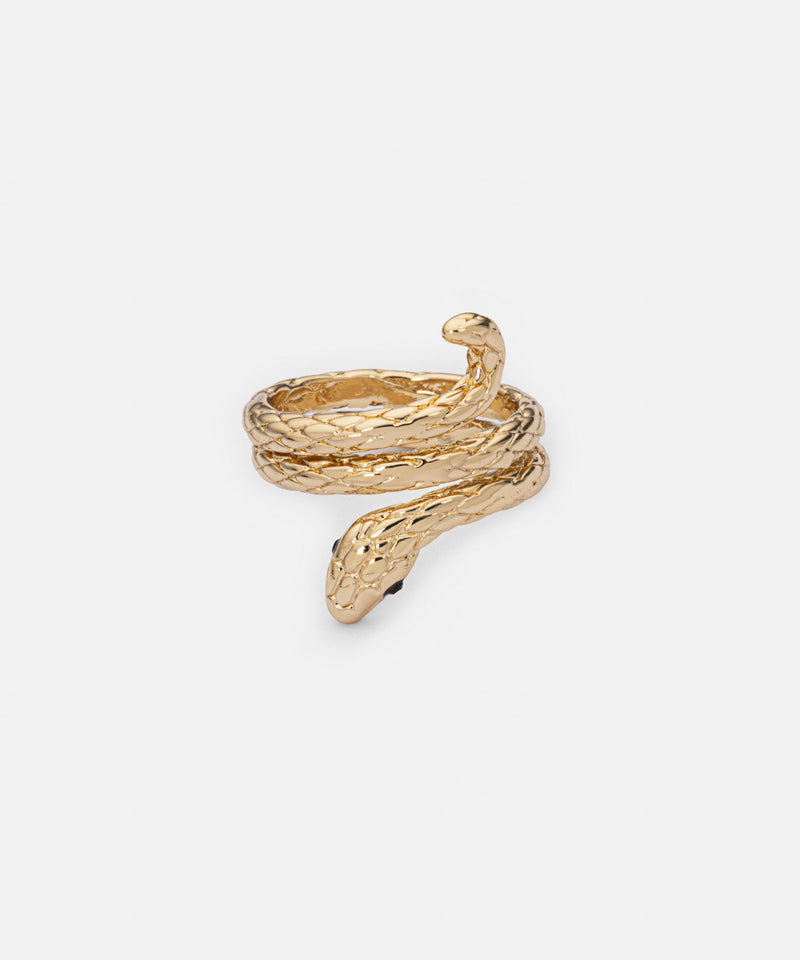 Ipekyol Snake Figured Ring Gold